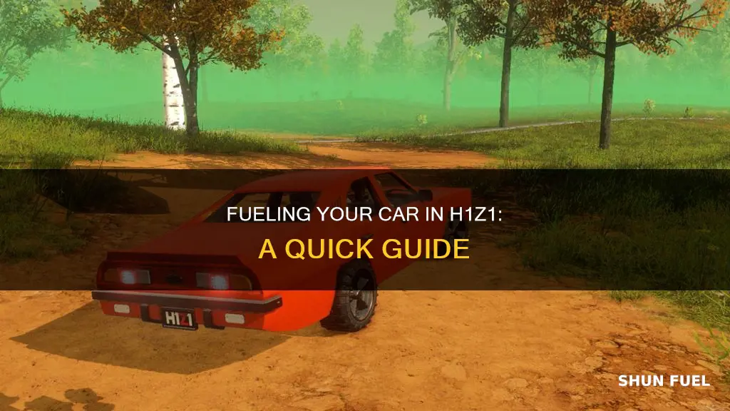 how to put fuel in a car h1z1