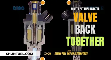 Fuel Injector Valve: Reassembling the Parts