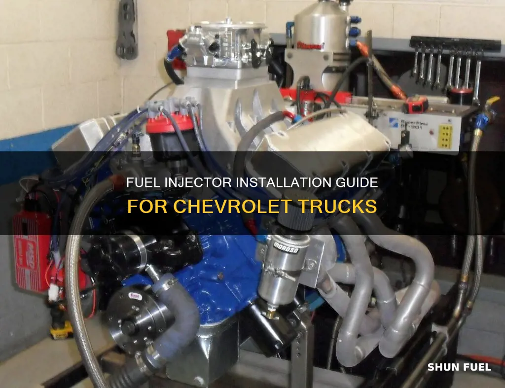 how to put fuel injectors in a chevrolet truck