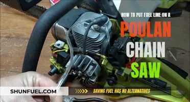 Fuel Line Installation Guide: Poulan Chainsaw Maintenance Tips