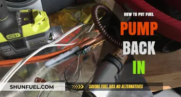 Step-by-Step Guide: Reinstalling Your Fuel Pump Correctly and Safely