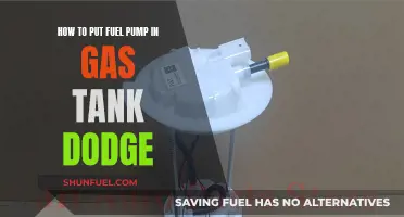Installing a Fuel Pump in a Dodge: Step-by-Step Guide