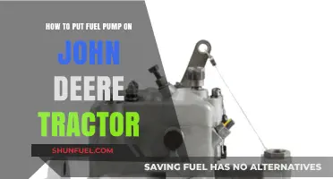 Step-by-Step Guide to Installing a Fuel Pump on John Deere Tractors