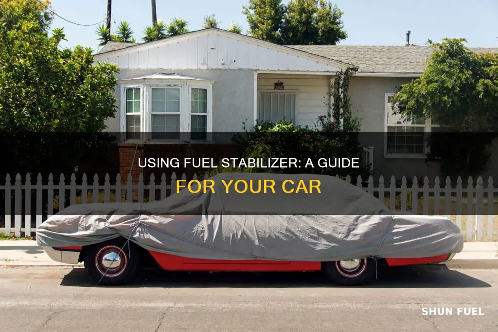 how to put fuel stabilizer in car