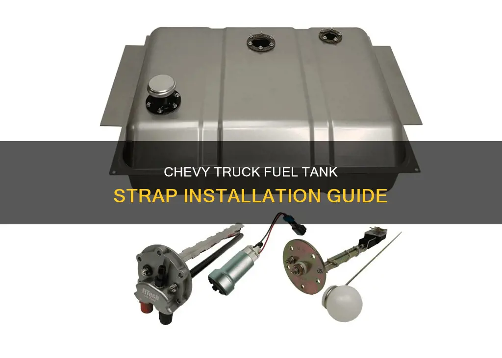 how to put fuel tank strap on 1994 chevy truck