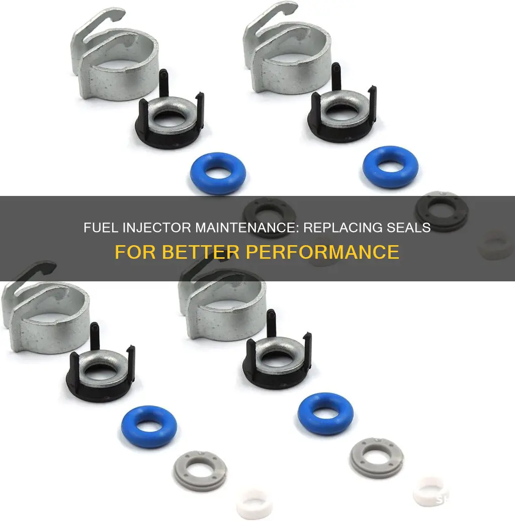 how to put new seals in my fuel injectors