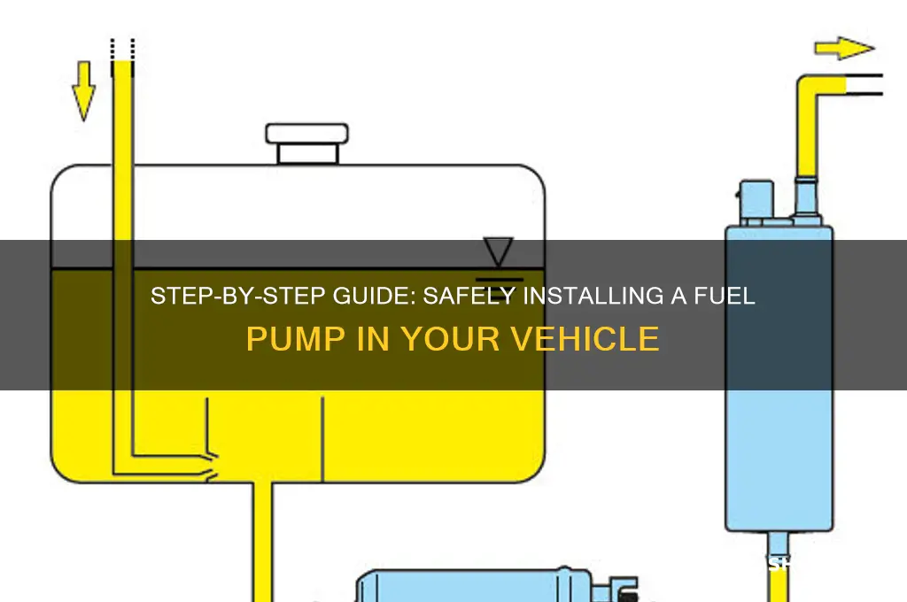 how to put on a fuel pump