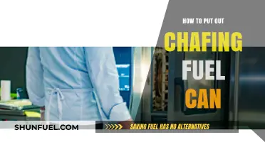 Safely Extinguishing Chafing Fuel Cans: A Step-by-Step Guide