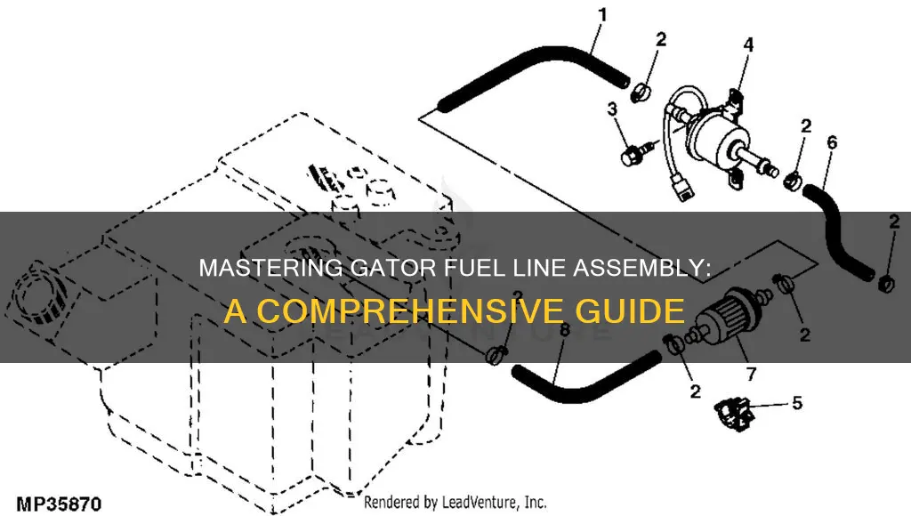 how to put together gator fuel line