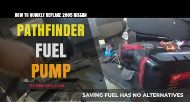 Quick Fix: Replacing the Fuel Pump in Your 2005 Nissan Pathfinder