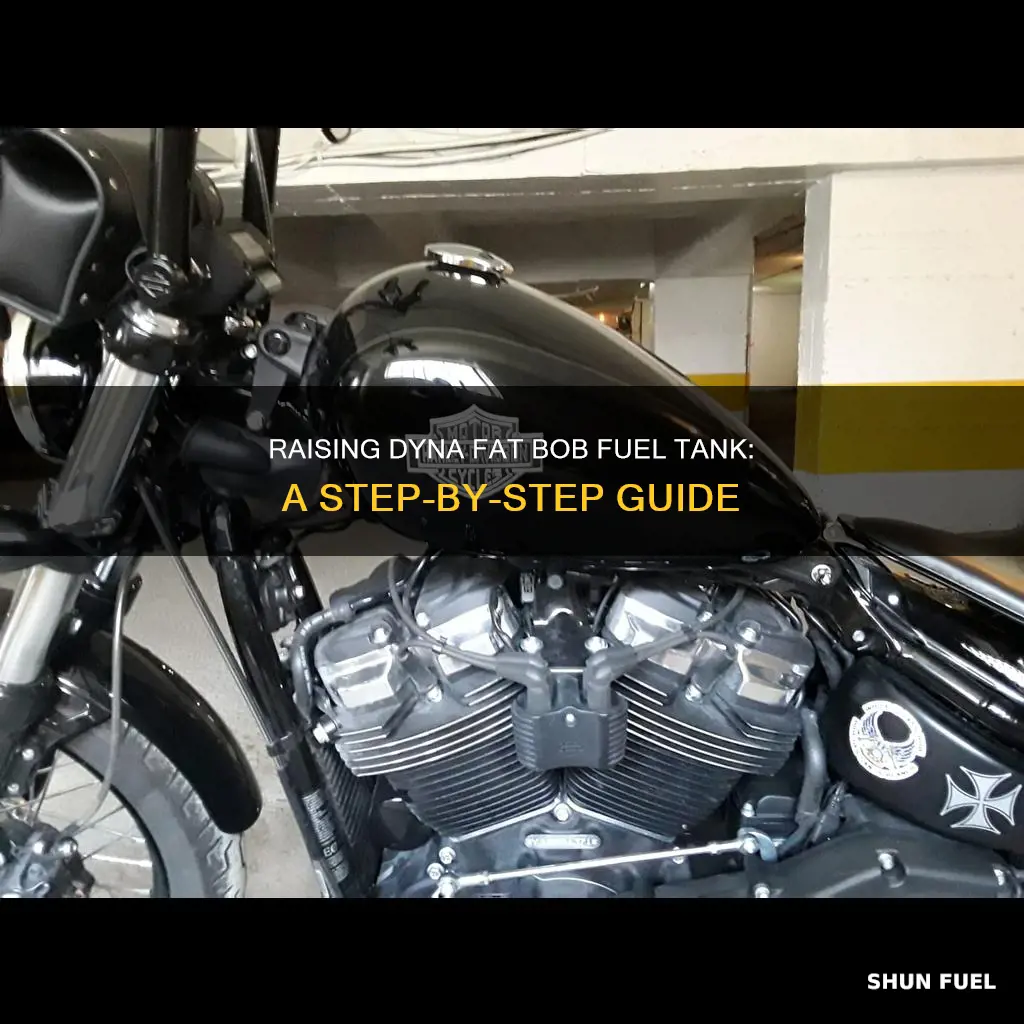 how to raise dyna fat bob fuel tank
