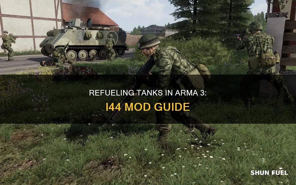 how to re fuel tanks in arma 3 i44 mod