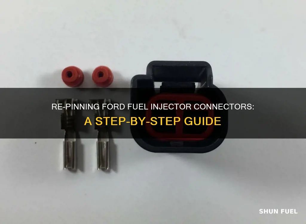 how to re pin ford fuel injector connector