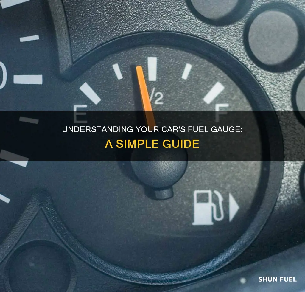 how to read a fuel gauge in a car