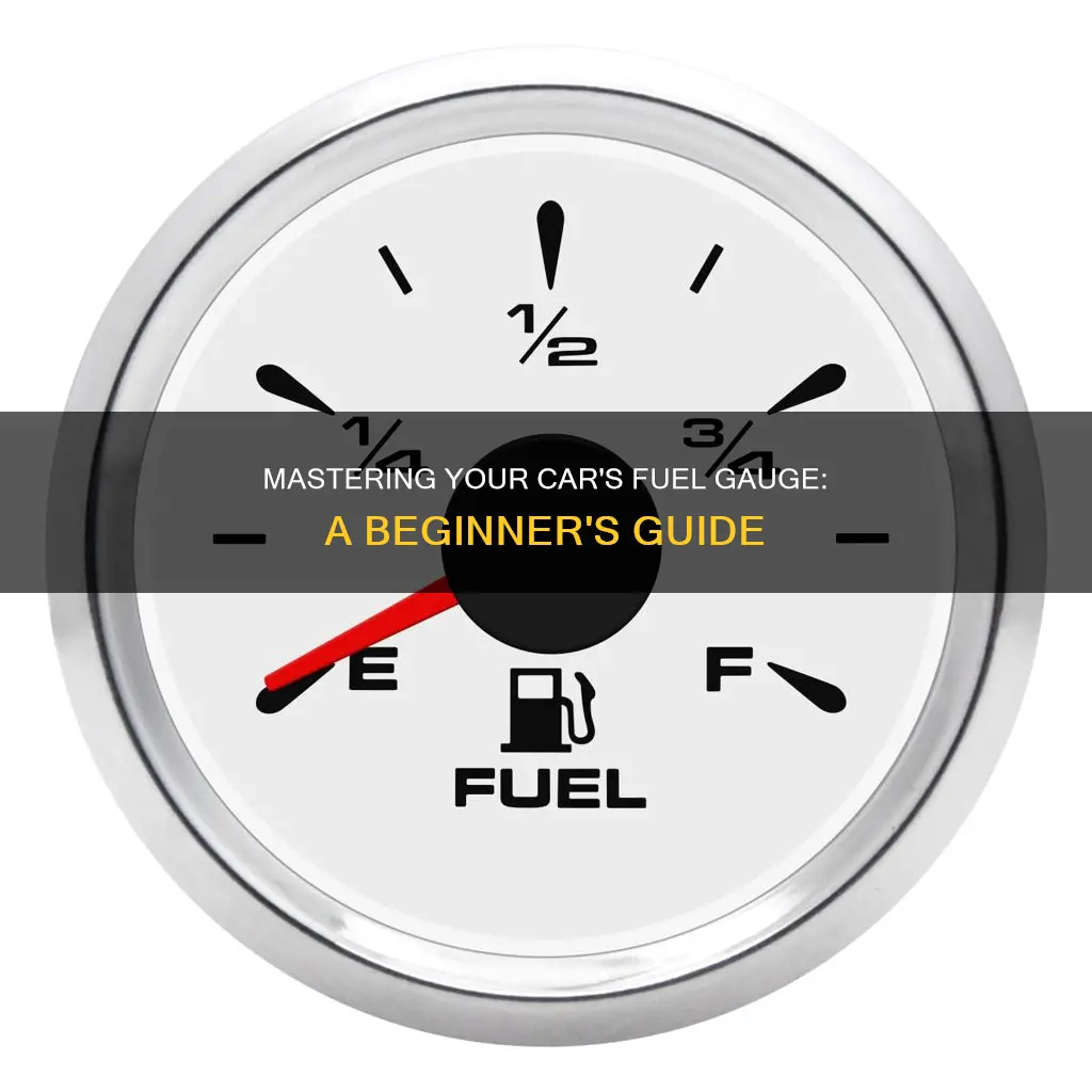 how to read a fuel gauge in car