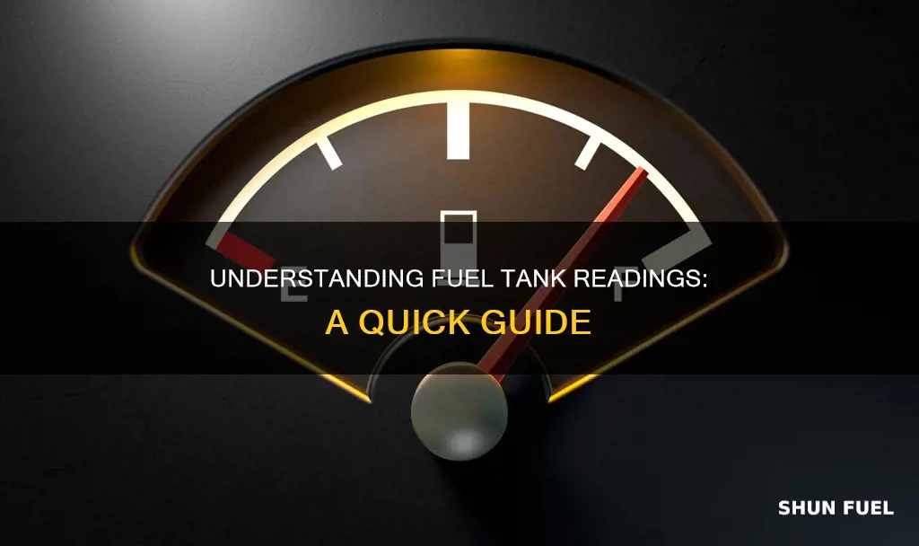 how to read a fuel tank