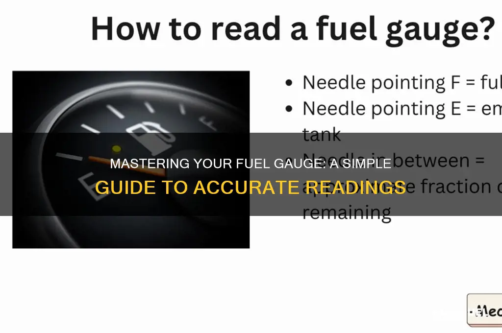 how to read fuel gauge