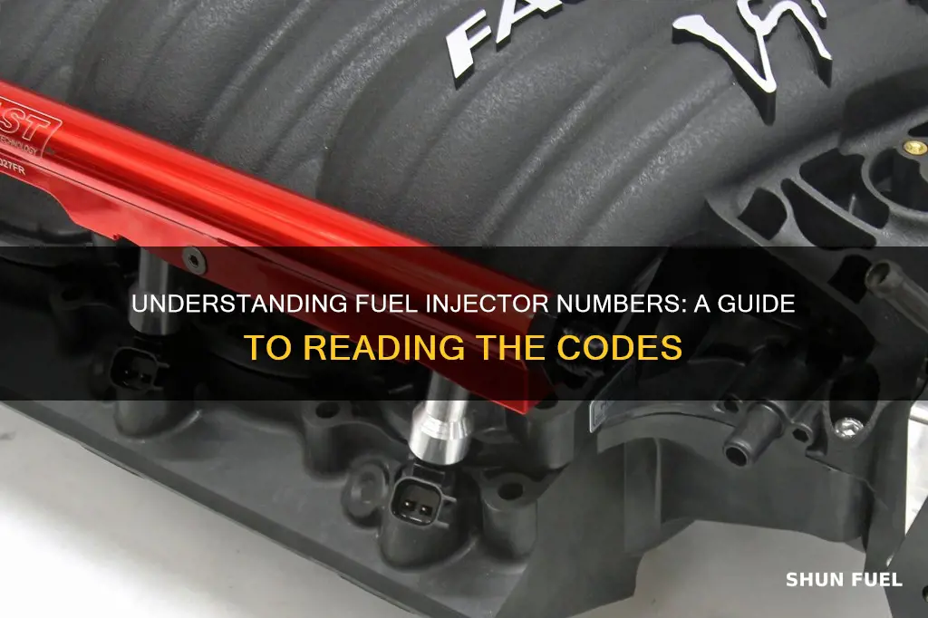 how to read fuel injector numbers