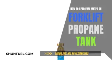Understanding Forklift Propane Tank Fuel Meter Readings