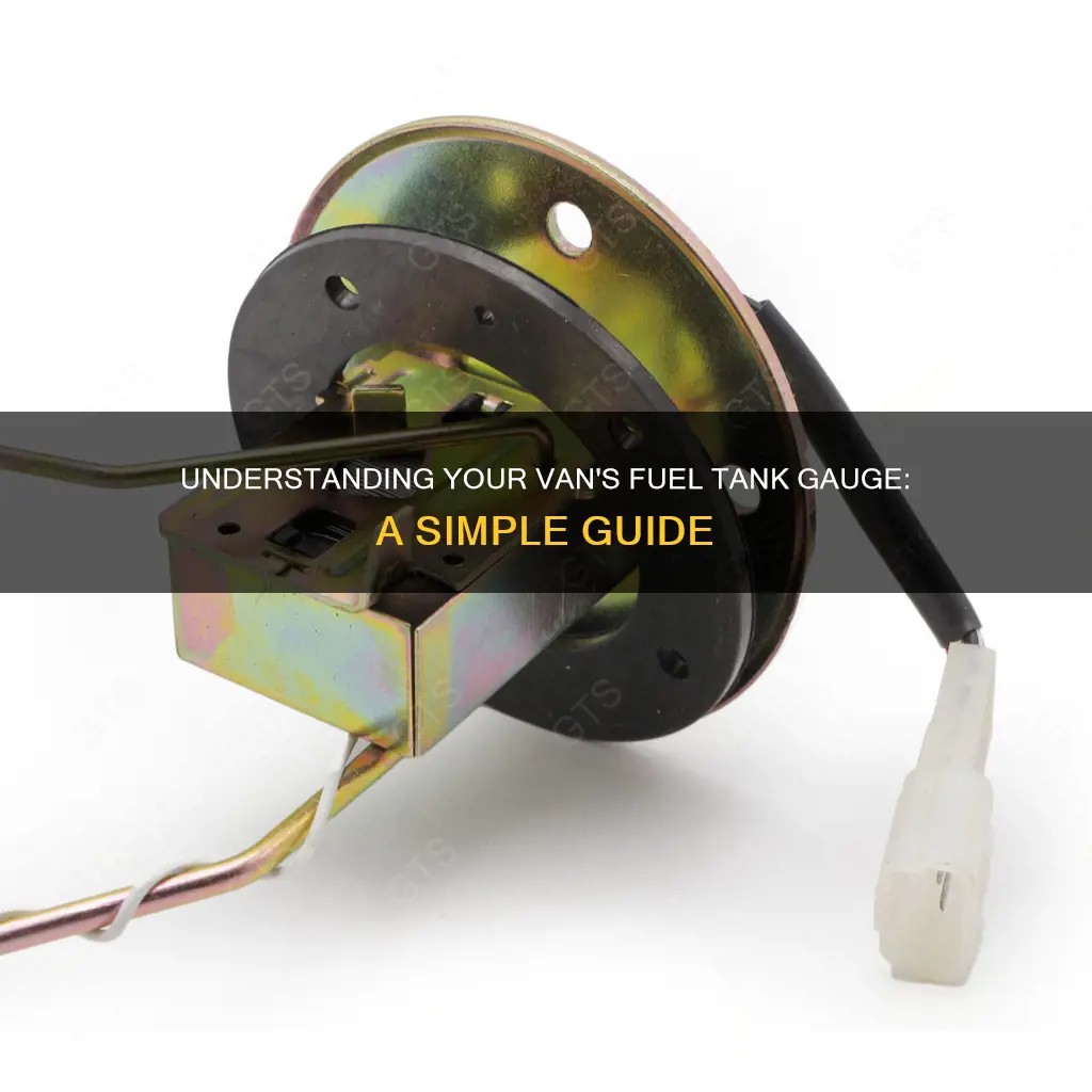 how to read fuel tank gauge on a van
