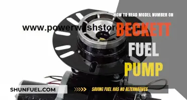 Understanding Beckett Fuel Pump Model Numbers: A Comprehensive Guide