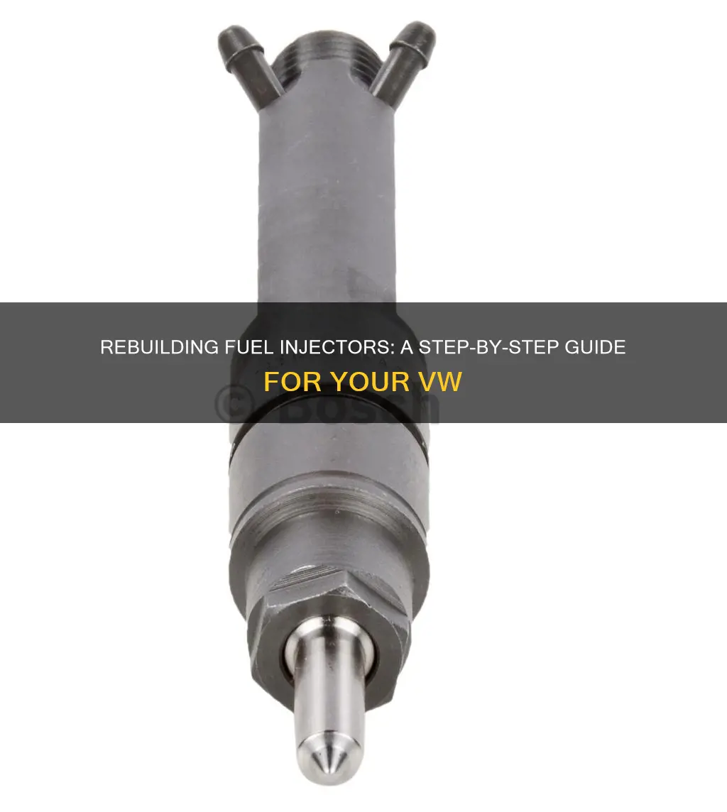 how to rebilt fuel injector vw