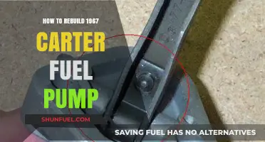 Rebuilding a 1967 Carter Fuel Pump: A Step-by-Step Guide