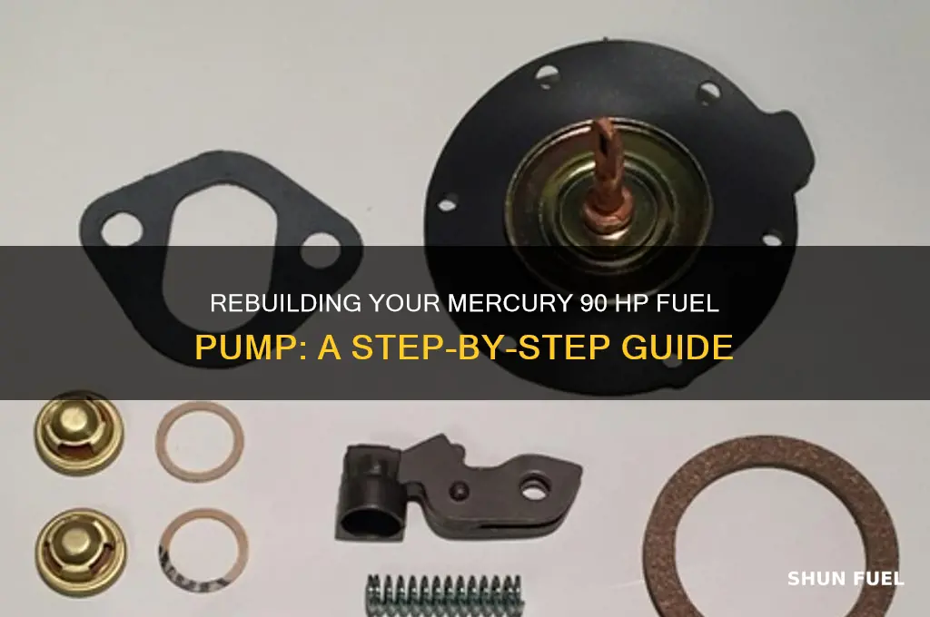 how to rebuild a 90 hp mercury fuel pump