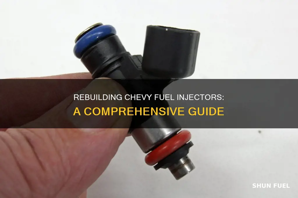 how to rebuild a chevy fuel injector
