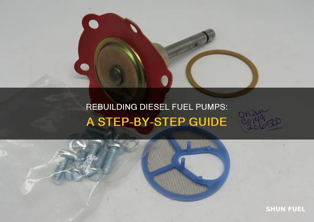 how to rebuild a diesel fuel pump