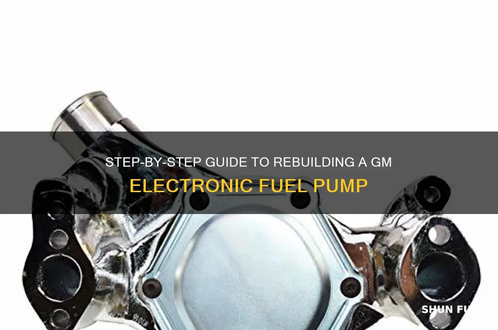 how to rebuild a gm electronic fuel pump