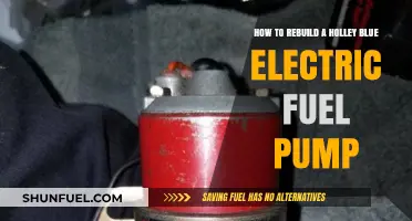 Rebuilding Your Holley Blue Electric Fuel Pump: A Step-by-Step Guide