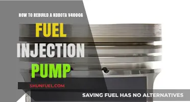 Rebuilding a Kobota V4000A Fuel Injection Pump: Step-by-Step Guide
