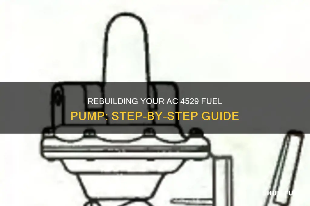 how to rebuild an ac 4529 fuel pump