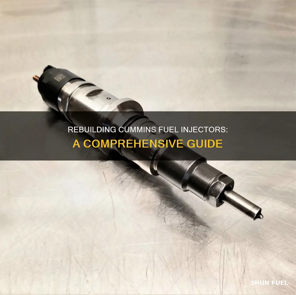 how to rebuild cummins fuel injector