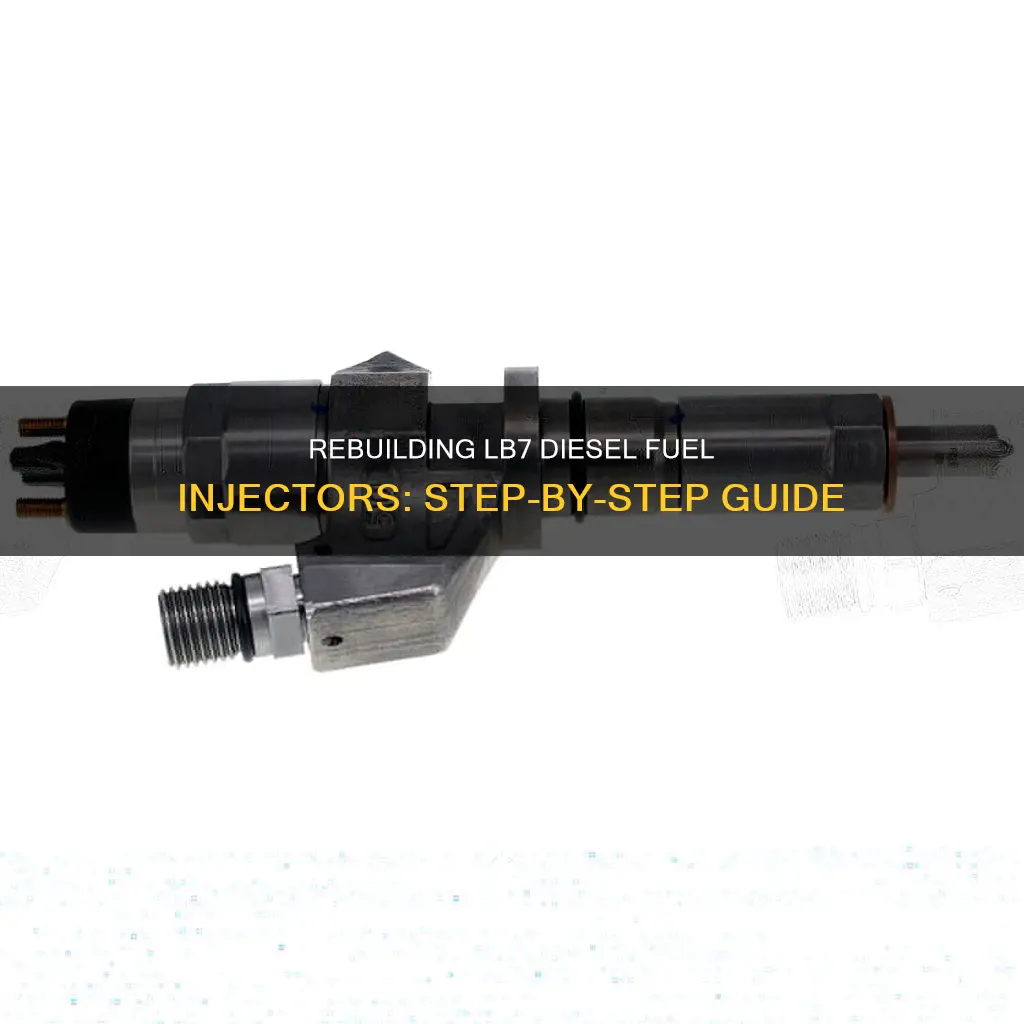 how to rebuild diesel fuel injectors lb7