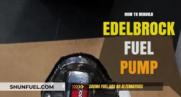 Rebuilding Your Edelbrock Fuel Pump: A Step-by-Step DIY Guide
