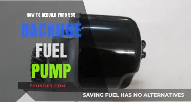 Rebuilding Your Ford 555 Backhoe Fuel Pump: A Step-by-Step Guide