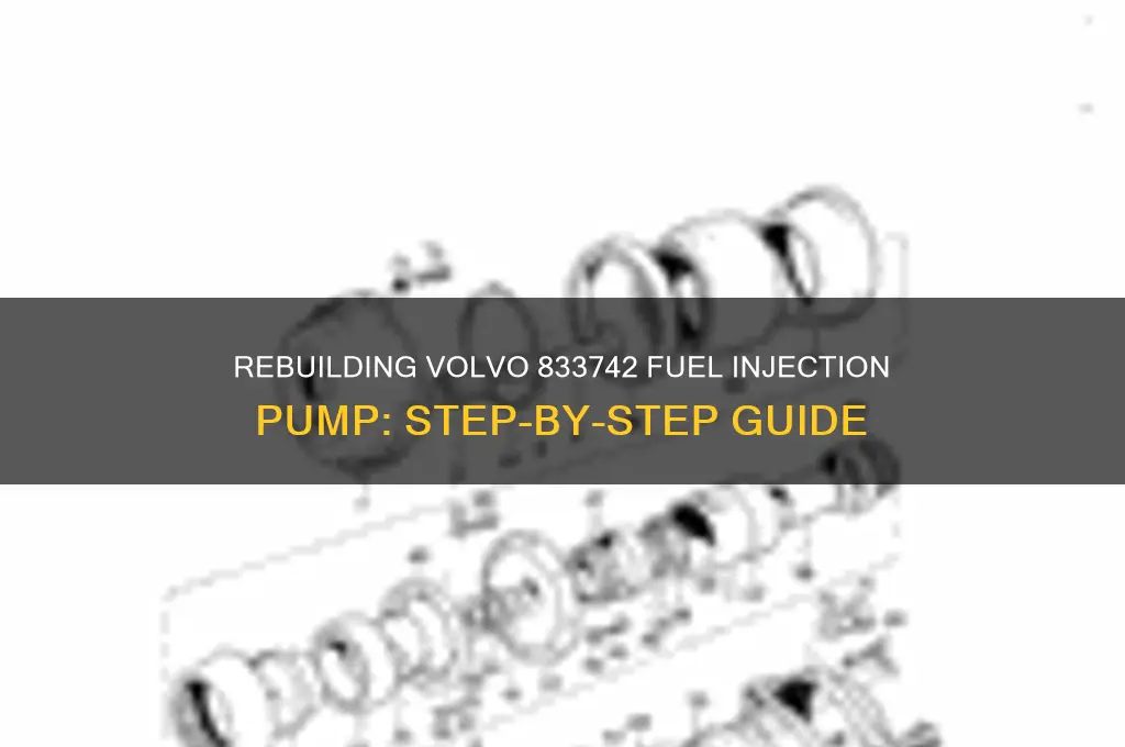 how to rebuild fuel injection pump volvo 833742