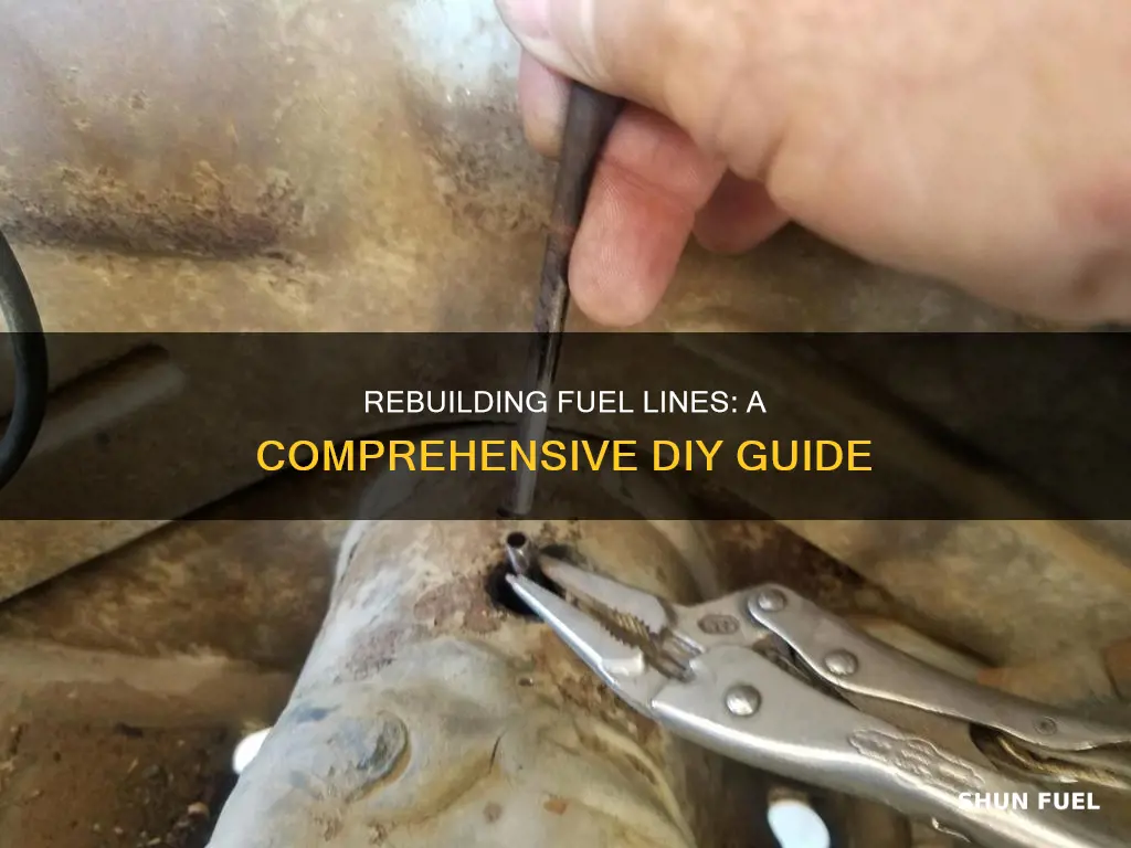 how to rebuild fuel line