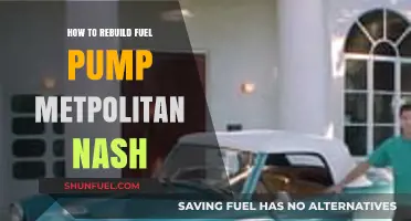 Rebuilding Your Metropolitan Nash Fuel Pump: A Step-by-Step Guide