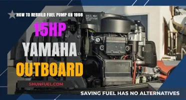 Rebuilding a 1998 Yamaha 15HP Outboard Fuel Pump: DIY Guide