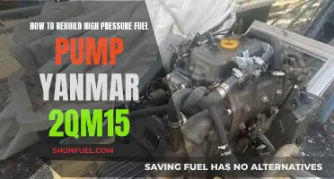 Rebuilding Yanmar 2QM15 Fuel Pump: Step-by-Step Guide