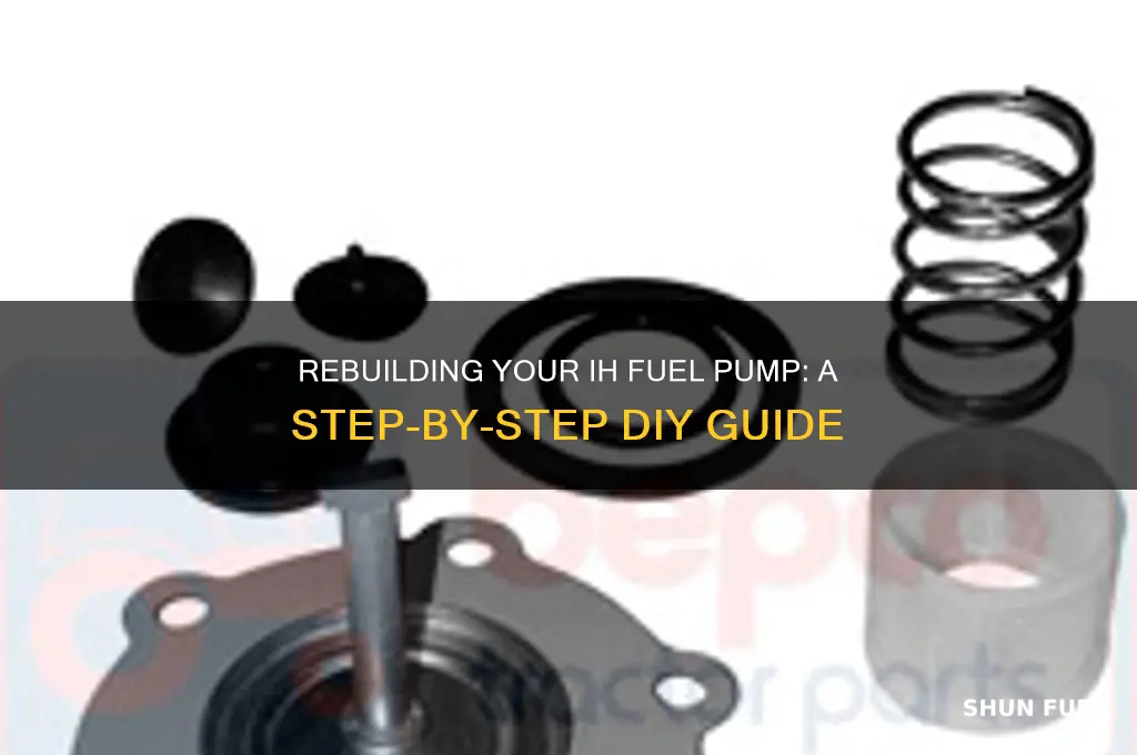 how to rebuild ih fuel pump