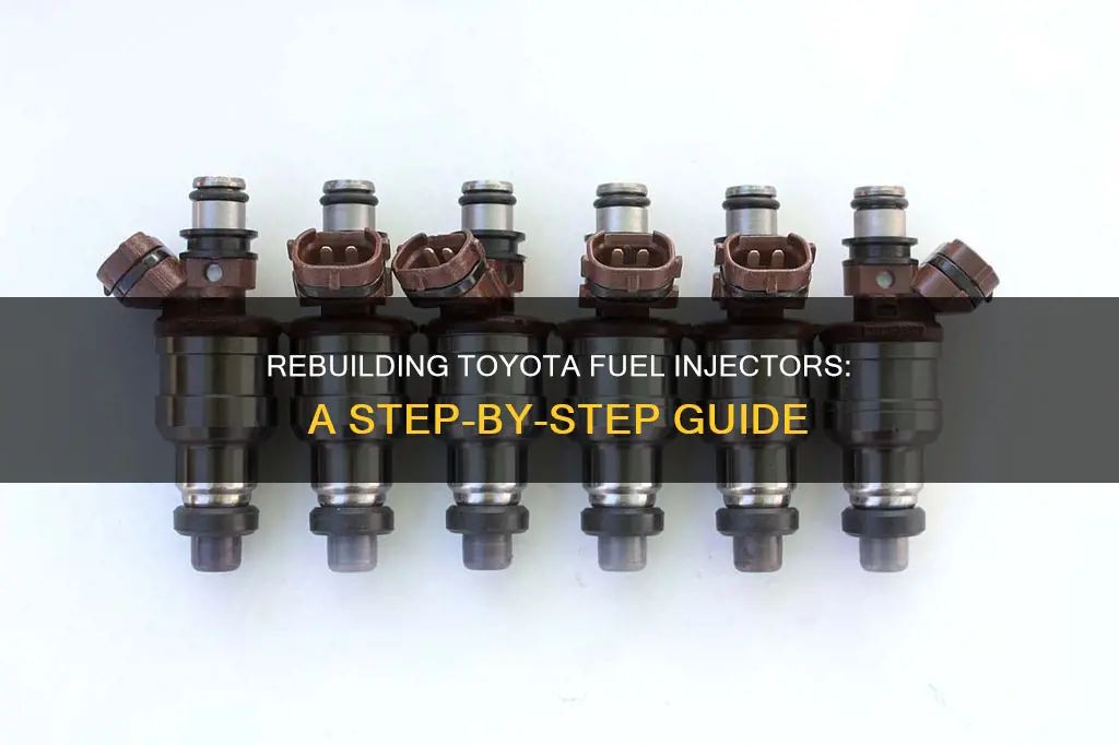 how to rebuild toyota fuel injectors