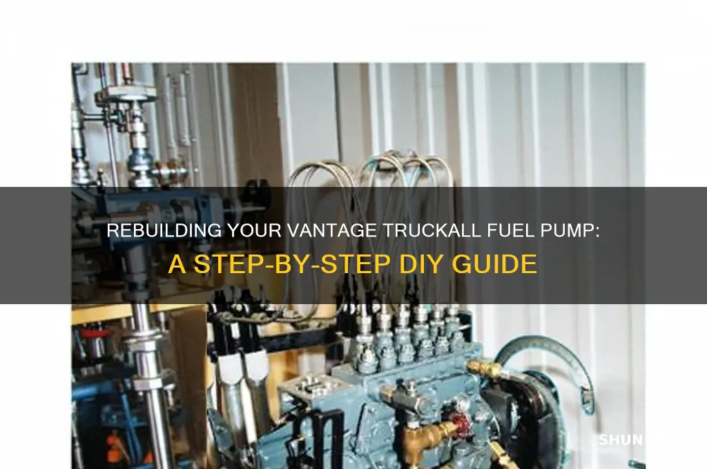 how to rebuild vantage truckall fuel pump