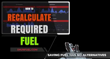 Recalculating Required Fuel: A Step-by-Step Guide for Accurate Estimation