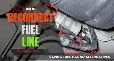 Fuel Line Fix: A Step-by-Step Guide to Reconnecting for Smooth Driving