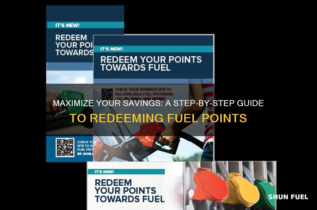 how to redeem fuel points