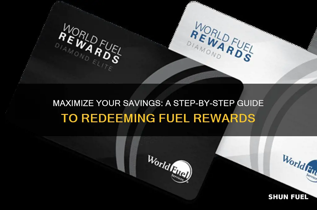 how to redeem fuel rewards